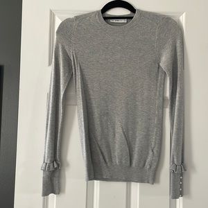 Zara Pearl Detail Sweater